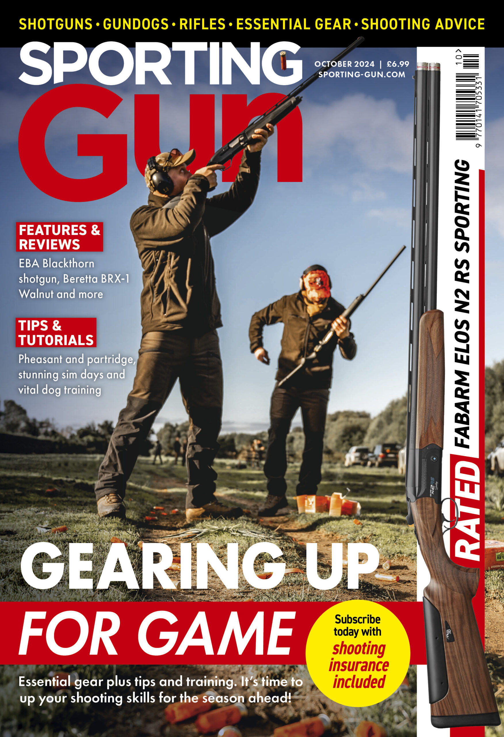 Sporting Gun October 2024 magazine cover